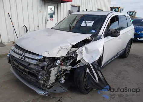 2017 Mitsubishi Outlander Se from USA, damaged, VIN JA4AD3A35HZ000256